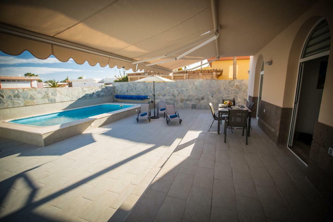 Villa Jandia Modern New Apartment Morro Jable Private Heated Pool Big Terrace And Parking 外观 照片